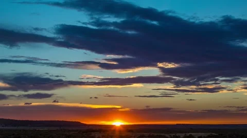 Oregon Sunset Stock Footage 40956196