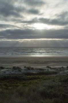 Oregon sunset 写真素材