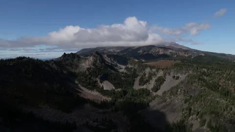 Oregon Time Lapse: Mount Jefferson from Pacific Crest Trail Stock Footage 147153142