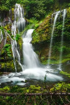 Oregon Waterfalls Foto stock