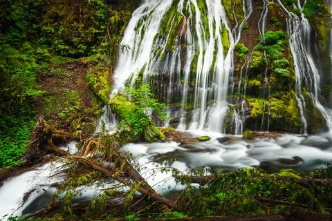 Oregon Waterfalls Stock Photos