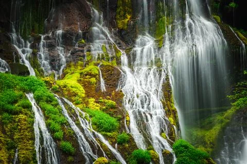 Oregon Waterfalls Stock-Fotos