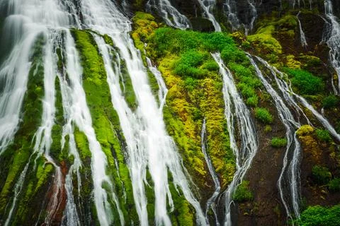 Oregon Waterfalls Stock Photos