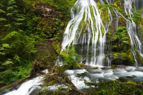 Oregon Waterfalls Foto stock