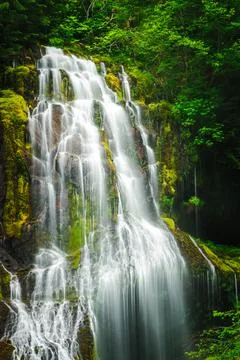 Oregon Waterfalls Foto stock