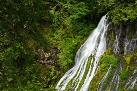Oregon Waterfalls Stock Photos