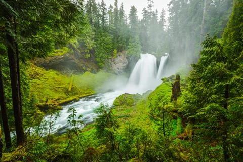 Oregon Waterfalls Stock-Fotos