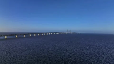 Oresund Bridge Stock Footage 171612905