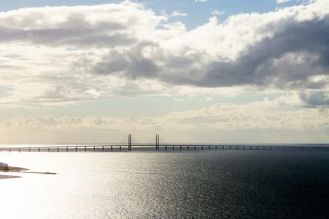 Oresund bridge Stock Photos