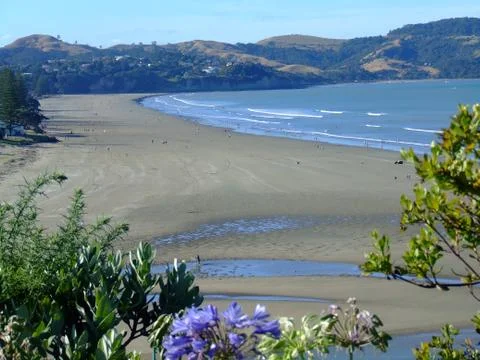 Orewa beach Stock Photos