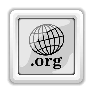 .org icon. internet button on white background.. Stock Illustration