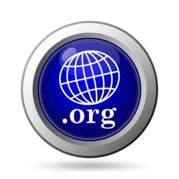 .org icon. Internet button on white background.. Stock Illustration