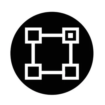 Org Unit vector icon Stock Illustration