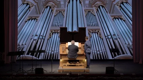 Organ Stock Footage 127411707