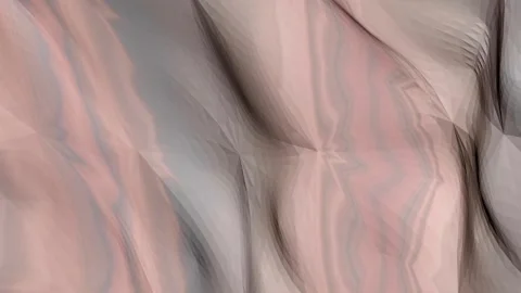 Organic 3D Fluid Mesh Wave Motion Seamless Loop Background Stock Footage 338123995