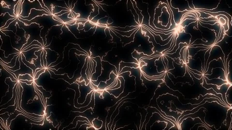 Organic Abstract Ameba Shapes Background 4K Loop Video stock 297411196