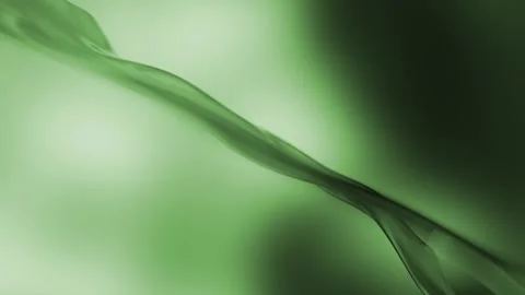 Organic Abstract Background in Wave Animation Beautiful Green Water Liquid Fluid Stock Footage 310422183