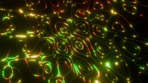 Organic Abstract Bubbles VJ Loop 4K - Hypnotic Music Background Animation Bl Stock Footage 293944309