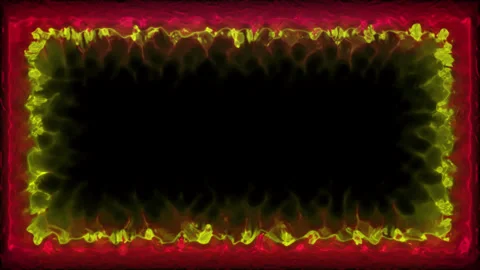 Organic Abstract Liquid Frame Stock-Footage 236435899