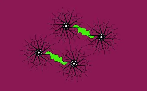 Organic Abstract Motif Stock Illustration