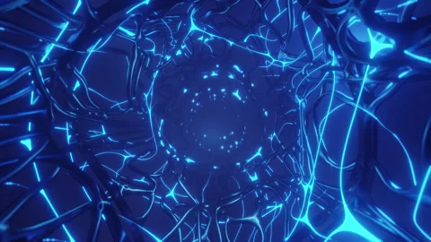 Organic Alien Veins Loop Video stock 165147247