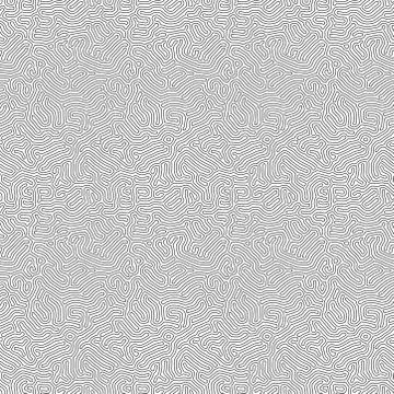 Organic background with rounded lines. Diffusion reaction seamless pattern Stock Illustration