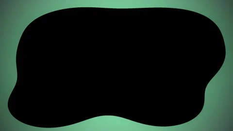 Organic black mask shape template for creative design backgrounds and place.. Stock Footage 336882745