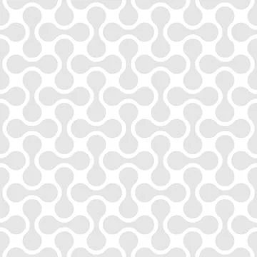 Organic Blob Waves Seamless Pattern Illustrazione stock