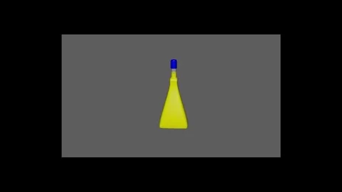 Organic Bottle Stock Footage 345728920