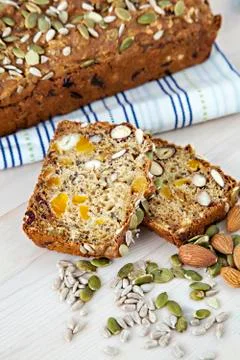 Organic bread 스톡 사진