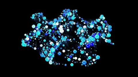 Organic Brights Particles Background 스톡 동영상 99932942