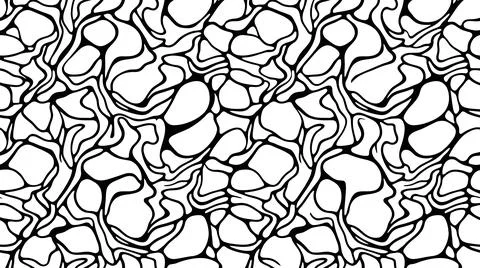Organic cell structure pattern for biological design theme. Stock Illustration