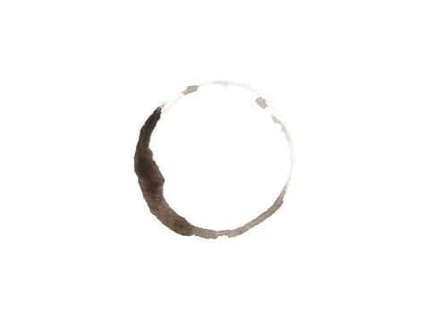 Organic Coffee Spill Texture イラスト素材