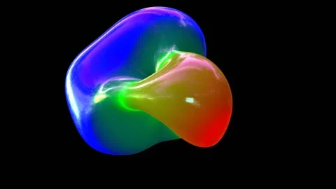 Organic Colorful Loop Animated Background Stock Footage 276497172