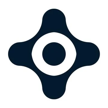 Organic connect pattern with metaball molecules. Geometric blob shapes and .. Stock Illustration