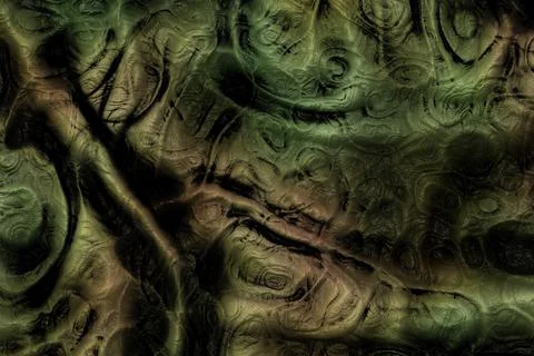 Organic consternation surface cg background halloween illustration Stock Illustration