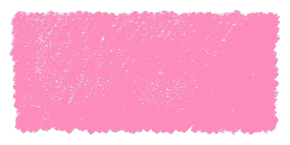 Organic Crayon Rectangle Frame Shape Background. Hand Drawn Abstract Vector Stock Illustration