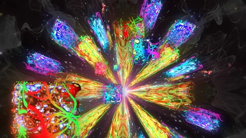 Organic Cube 4K 05 Stock Footage 108389966