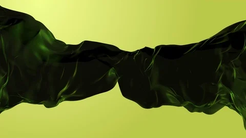 Organic Dark Green Liquid Stock-Footage 106948960