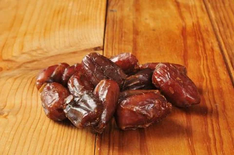 Organic dates Stock Photos