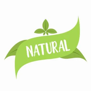 Organic design vector on a white background Stock Illustration