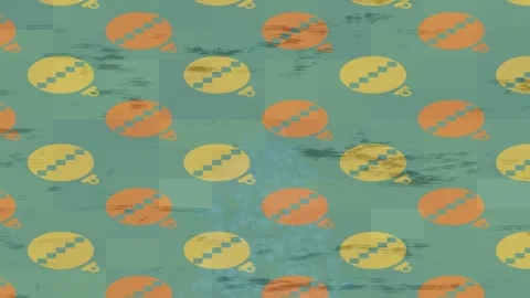 Organic Digital Waves Overlay Effect Stock Footage 328675107