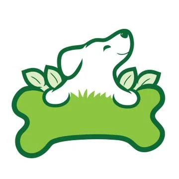Organic Dog Stock Illustration