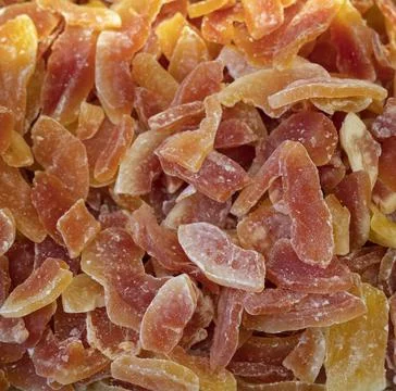 Organic dried grapefruit 스톡 사진