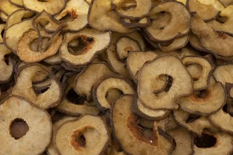 Organic dried pineapple 스톡 사진