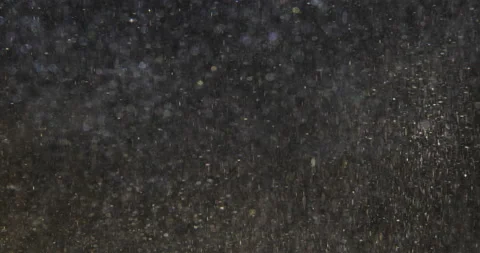 Organic Dust Particles Floating On Black Background Stock Footage 145178369
