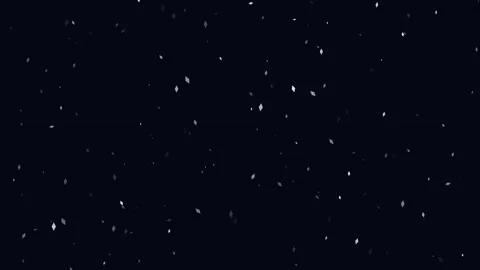 Organic Dust Particles Floating Motion on Black Background Cinematic Overlay Stock Footage 345863234
