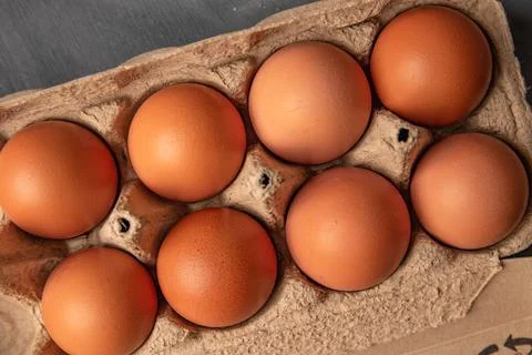 Organic egg Stock Photos