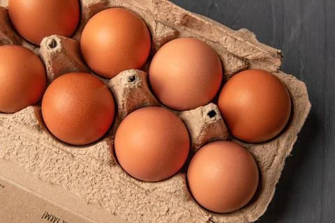 Organic egg Stock Photos