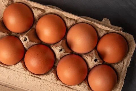 Organic egg Stock Photos
